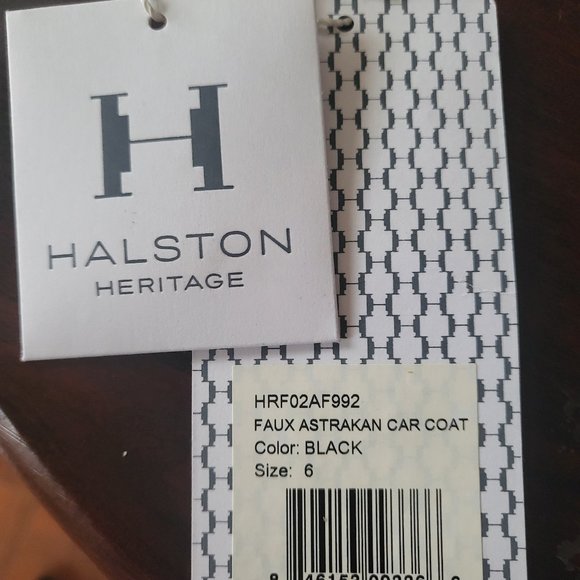 HH Full lenght Reversable Faux Astrakan Car Coat - Picture 5 of 7